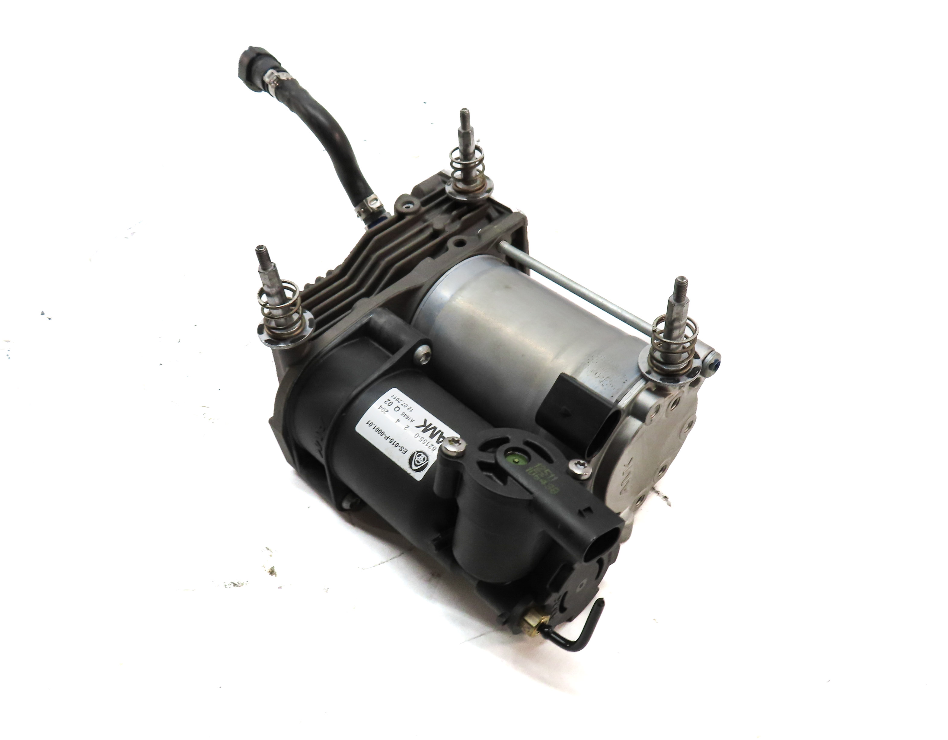 07-14 BMW X5 X5M X6 X6M (E70 E71 E72) AIR SUSPENSION COMPRESSOR PUMP MOTOR (AMK) — exact item pictured